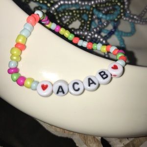 Rainbow Beaded Bracelet